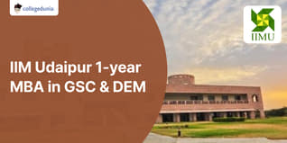 IIM Udaipur Invites Applications for 1-year MBA in Global Supply Chain And Digital Enterprise Management, Check Details Here